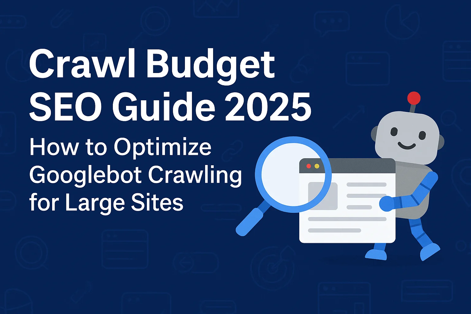 Large Site Owner’s Guide to Managing Crawl Budget: Crawl Budget Documentaion