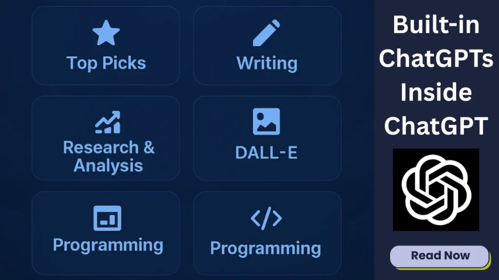 Built-in ChatGPTs Inside ChatGPT