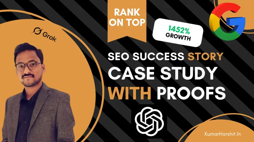 AI SEO Case Study 1452% Growth Results Started in 60 Days