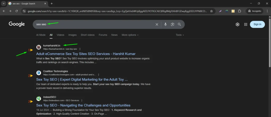 SEX SEO