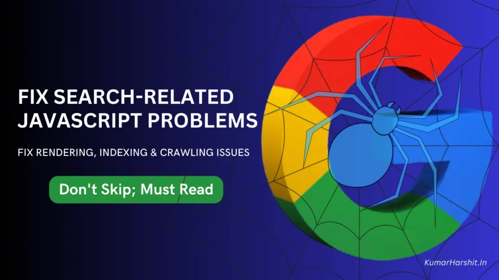 Fix Search-related JavaScript problems