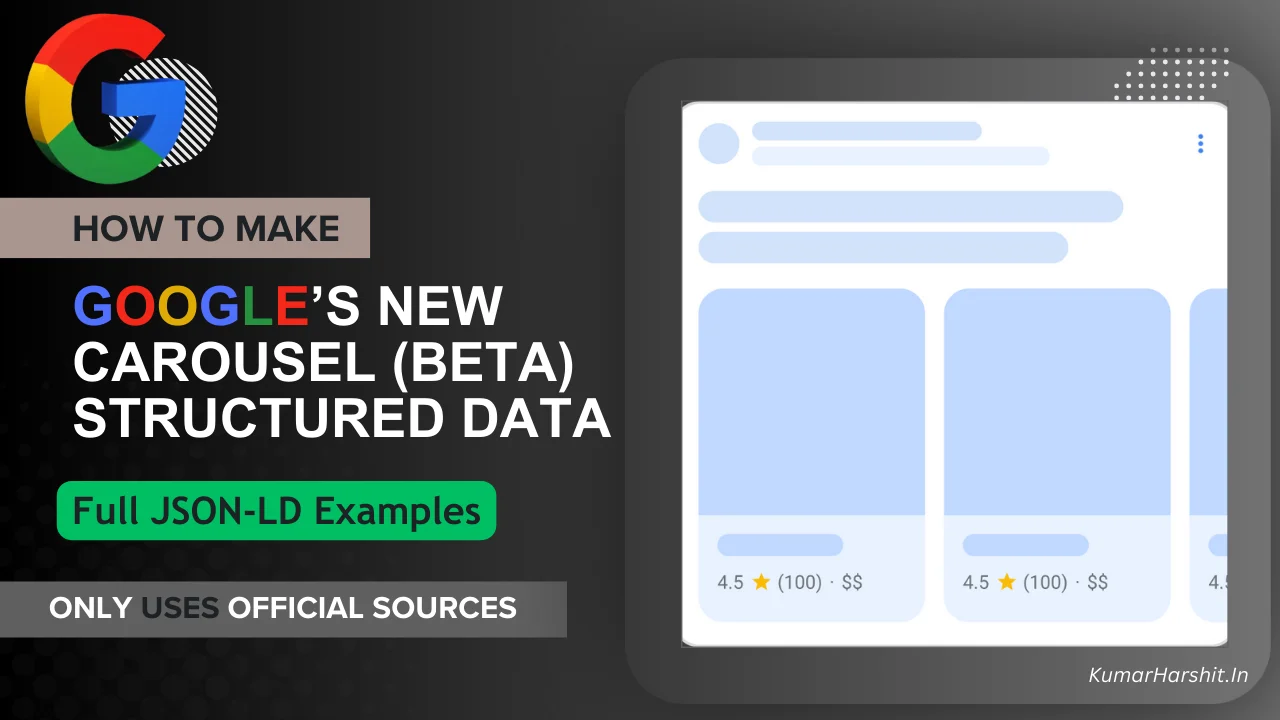 Google Carousel (Beta) Structured Data — What It Is and Why It Matters