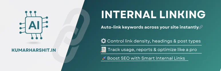 AI Internal Linking Tool Professional Banner