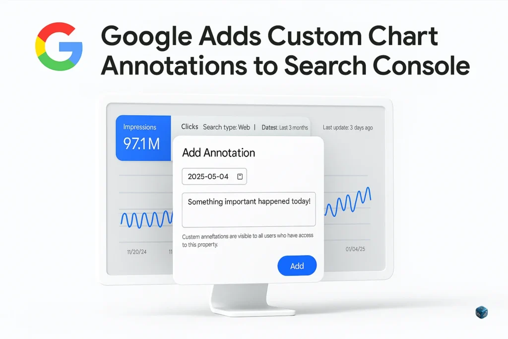 search console Custom Chart Annotations
