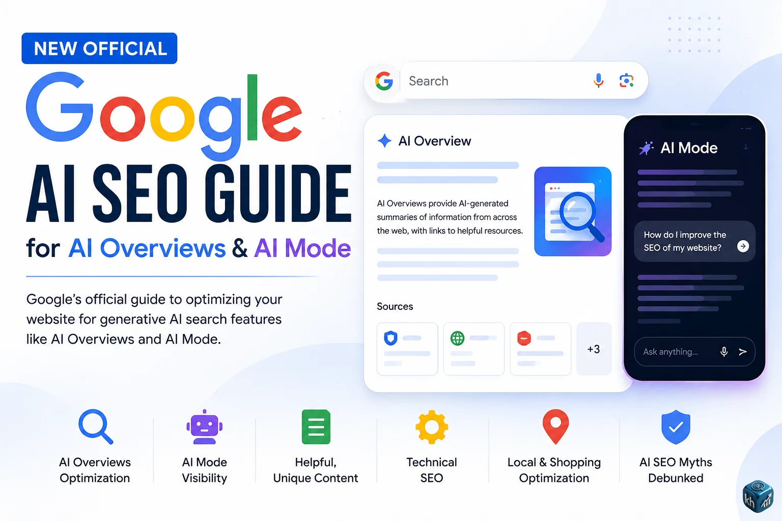 Google Launches Official AI SEO Guide for AI Overviews & AI Mode: What Really Matters for Generative AI Search