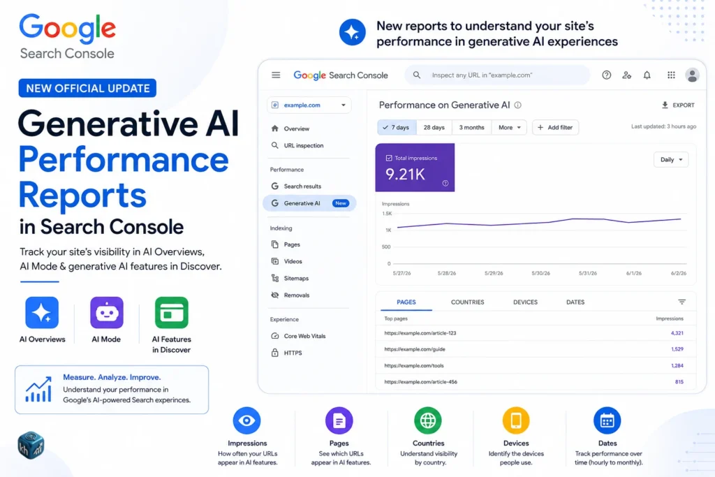 Google AI Performance Reports in Search Console: Latest Update