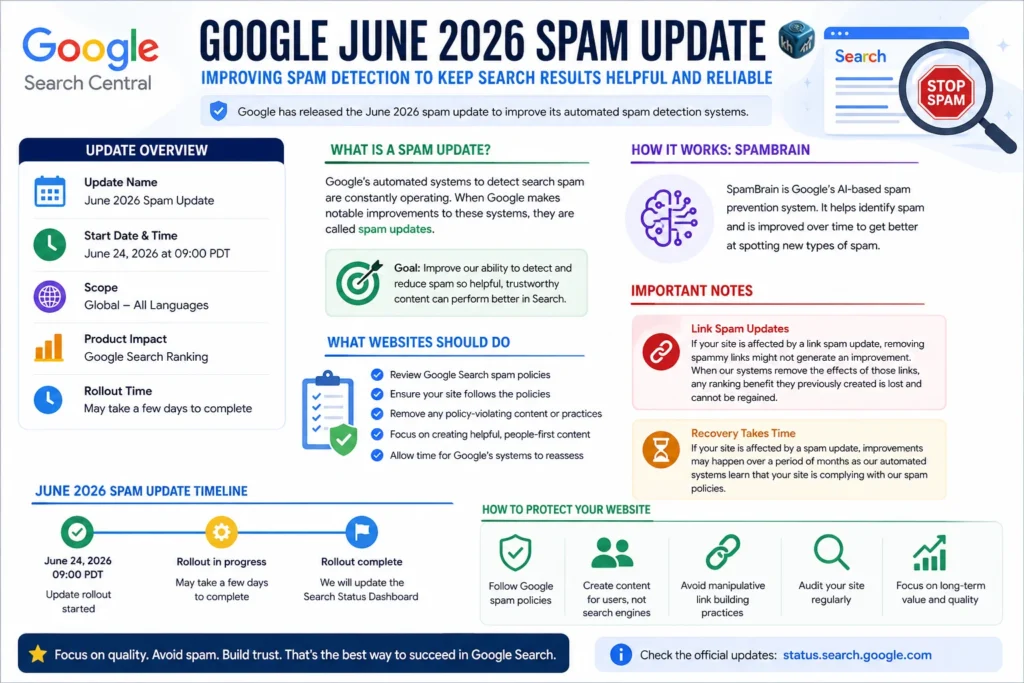 Google June 2026 spam update